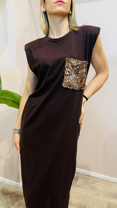 ABITO T-SHIRT DRESS GLAM