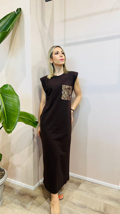 ABITO T-SHIRT DRESS GLAM