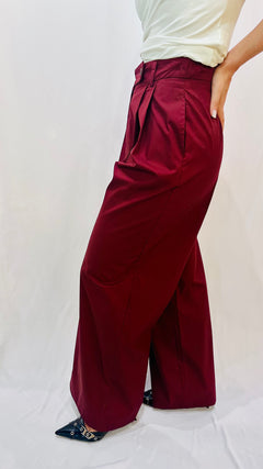 PANTALONE PALAZZO RUBINO