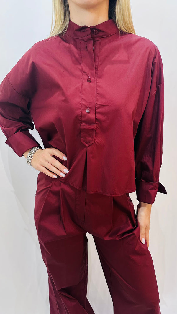 CAMICIA RUBINO