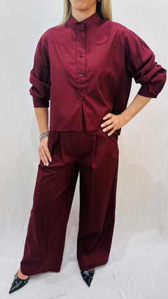 PANTALONE PALAZZO RUBINO