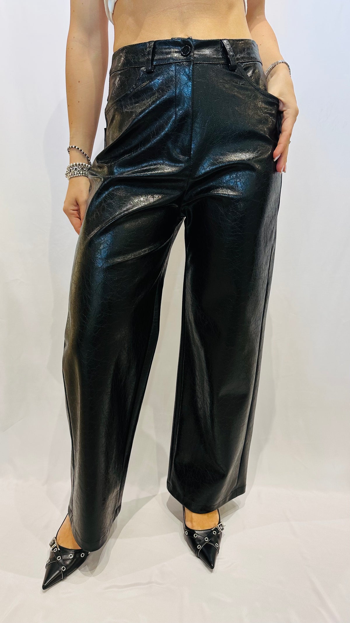 PANTALONE SIMIL PELLE