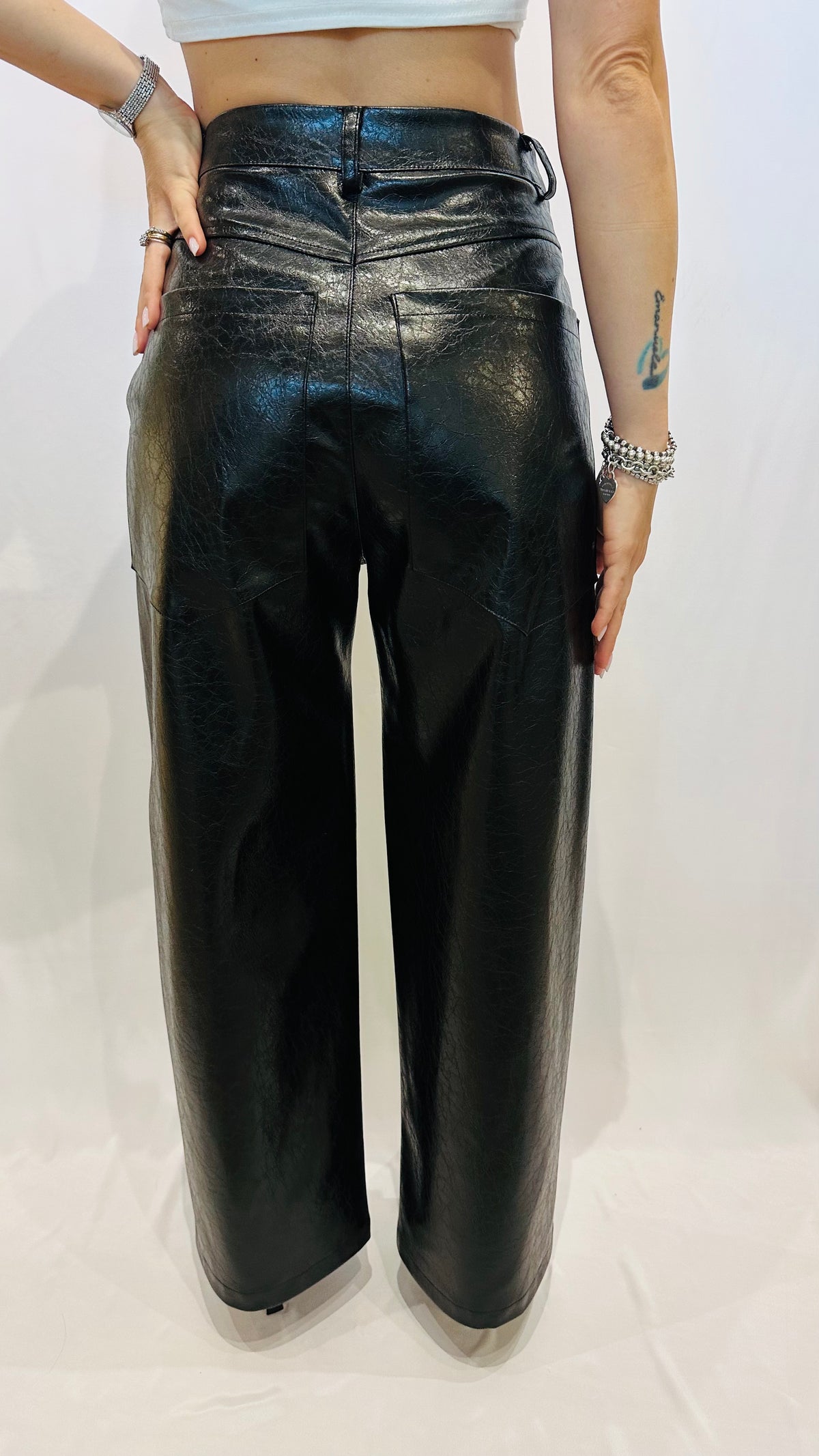 PANTALONE SIMIL PELLE