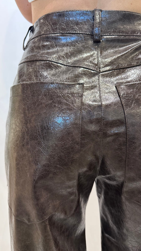 PANTALONE SIMIL PELLE