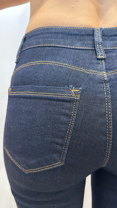 JEANS MIDNIGHT CON RISVOLTO