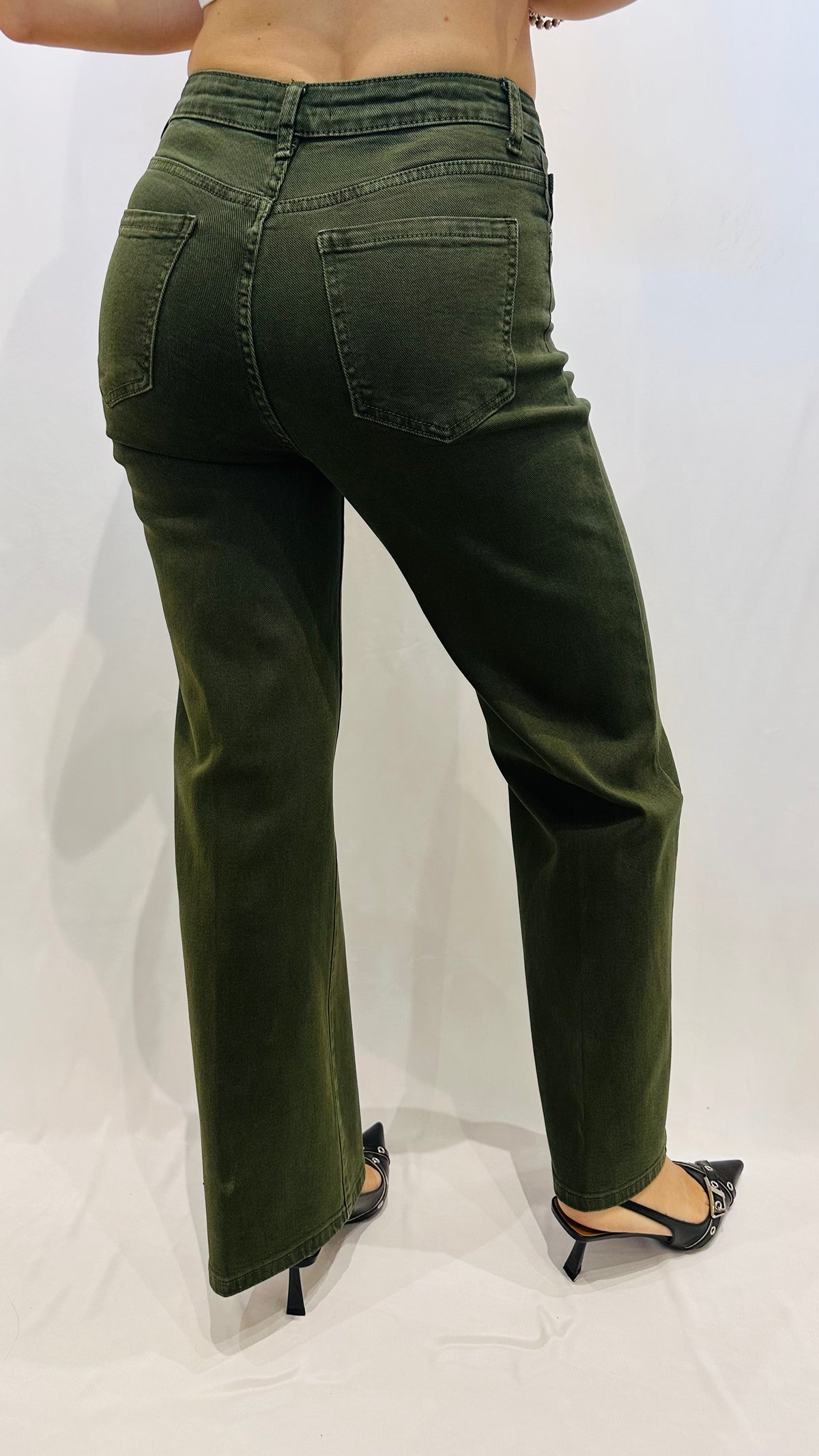 JEANS OLIVE