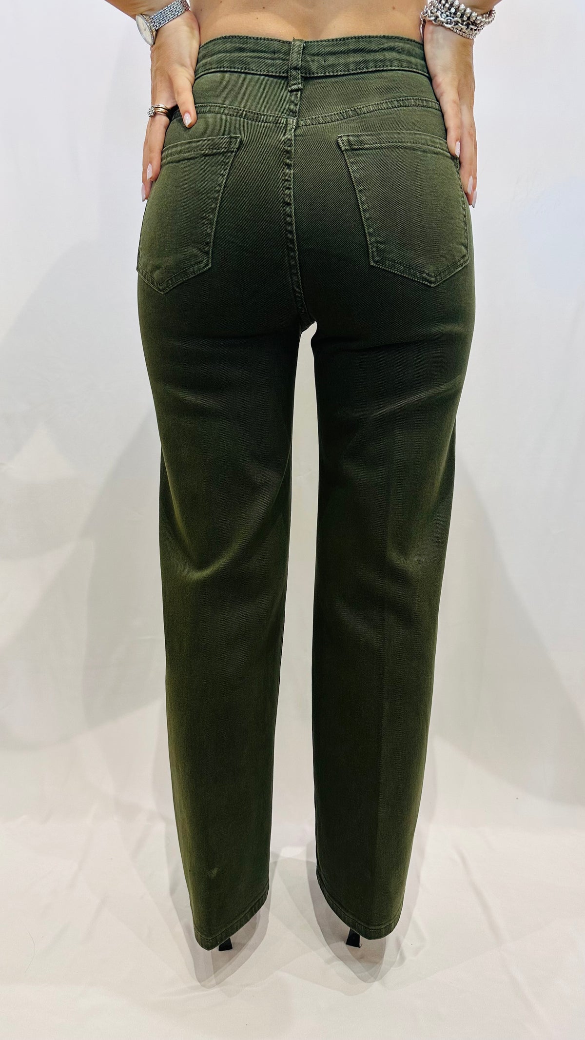 JEANS OLIVE