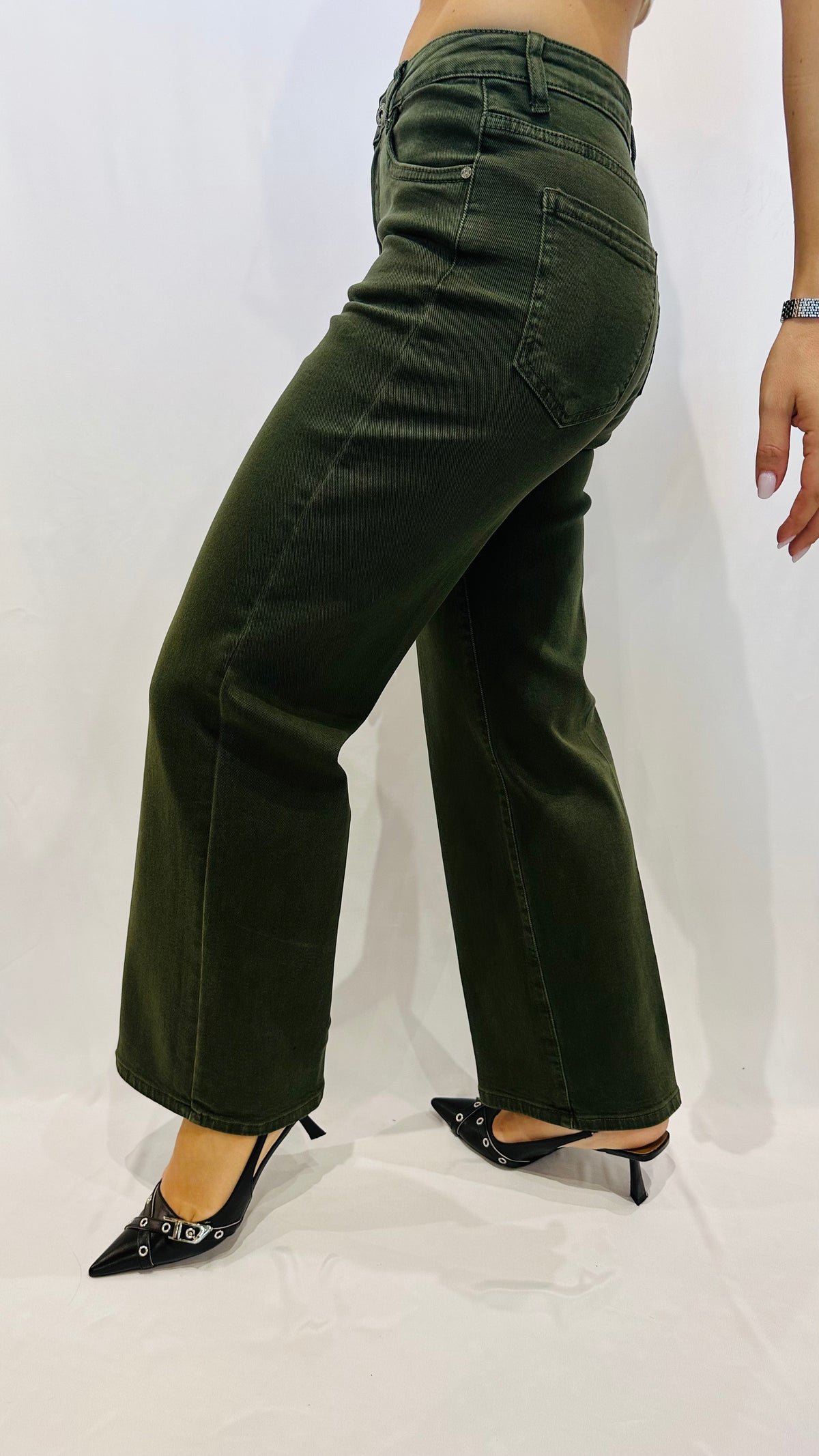 JEANS OLIVE