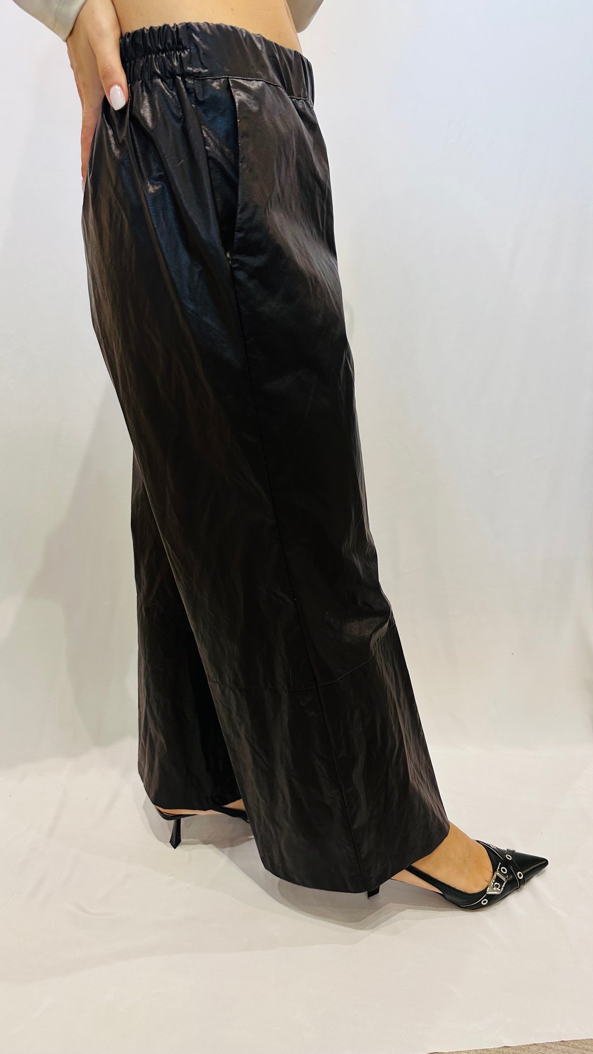 PANTALONE MORO SIMILPELLE