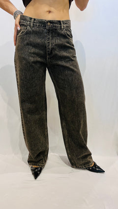 JEANS ANTRACITE EFFETTO VINTAGE