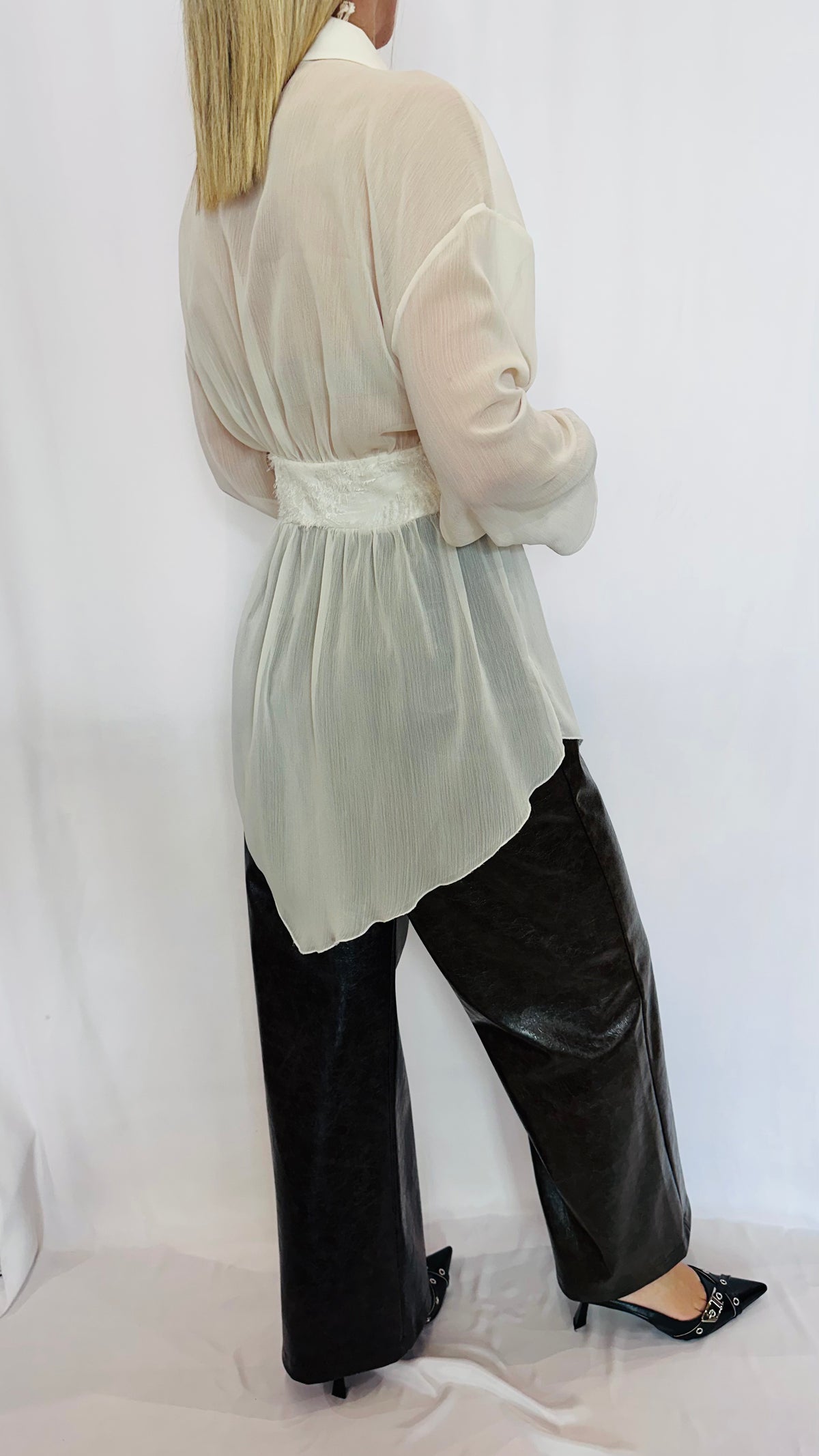 BLUSA CORSET AVORIO