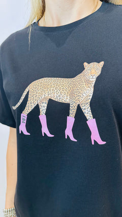 T-SHIRT GHEPARDO CHIC