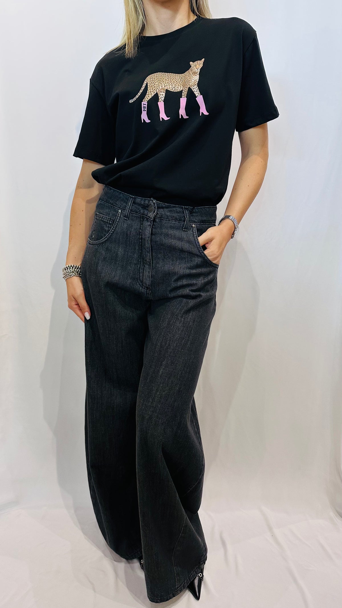 T-SHIRT GHEPARDO CHIC