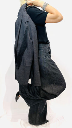 BLAZER SARTORIAL FRINGE