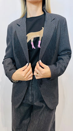 BLAZER SARTORIAL FRINGE
