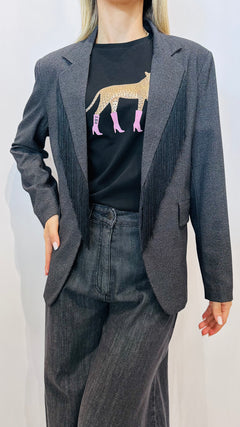 BLAZER SARTORIAL FRINGE