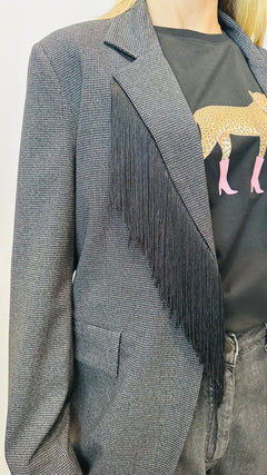 BLAZER SARTORIAL FRINGE