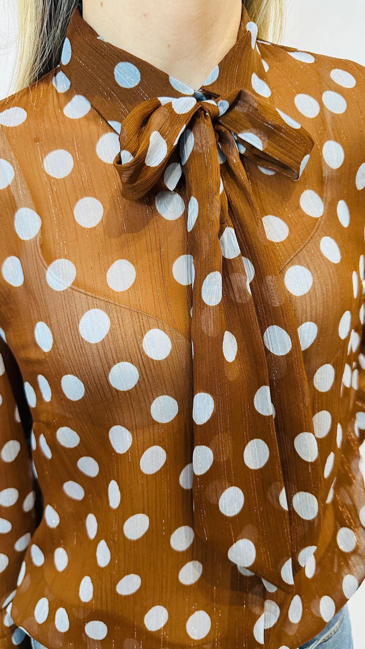 CAMICIA LORY POIS MARRONE
