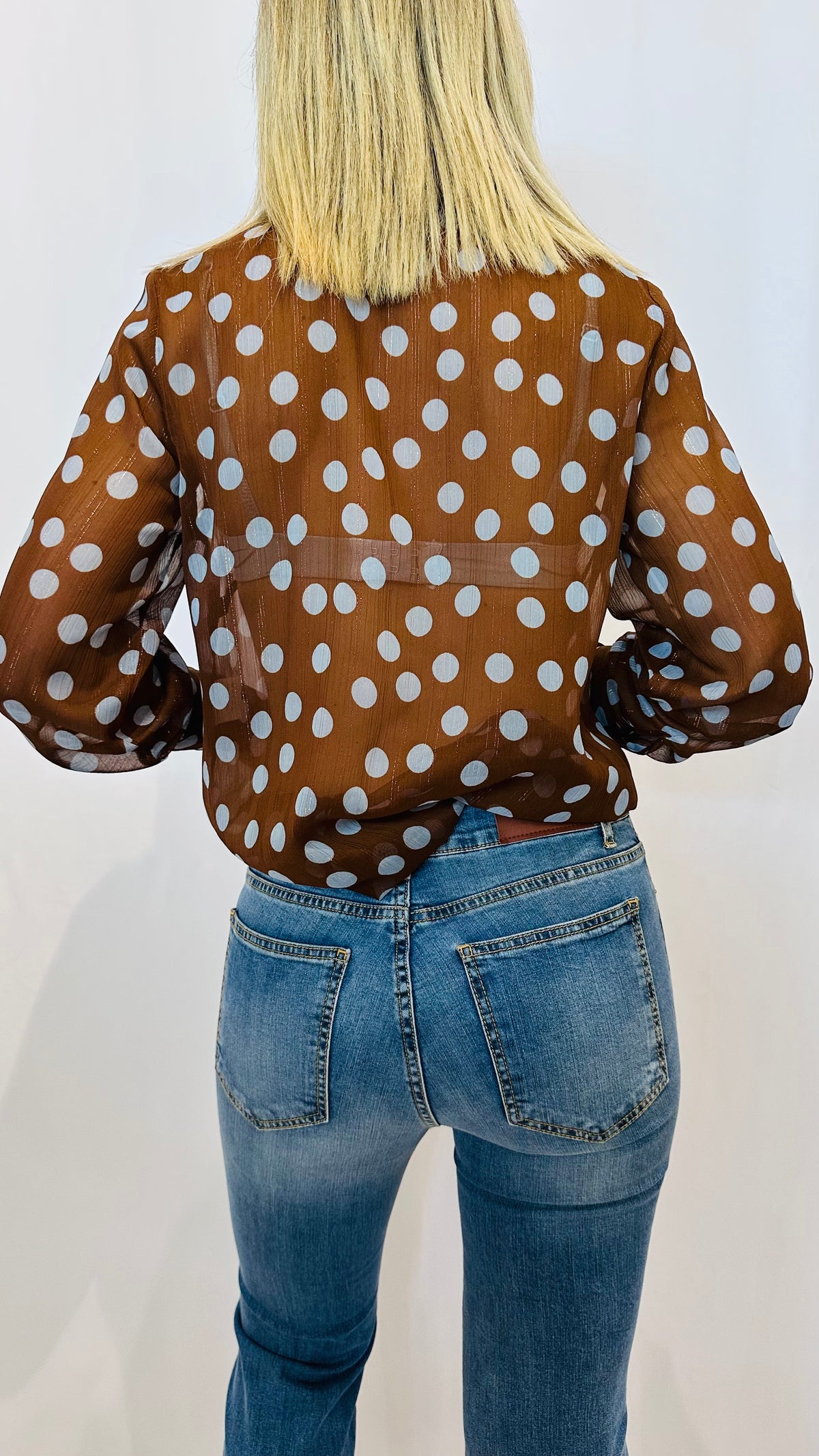 CAMICIA LORY POIS MARRONE