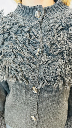CARDIGAN FRINGE CHIC