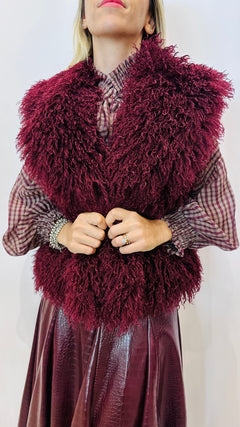 GILET TEDDY CURL
