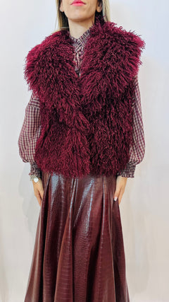 GILET TEDDY CURL