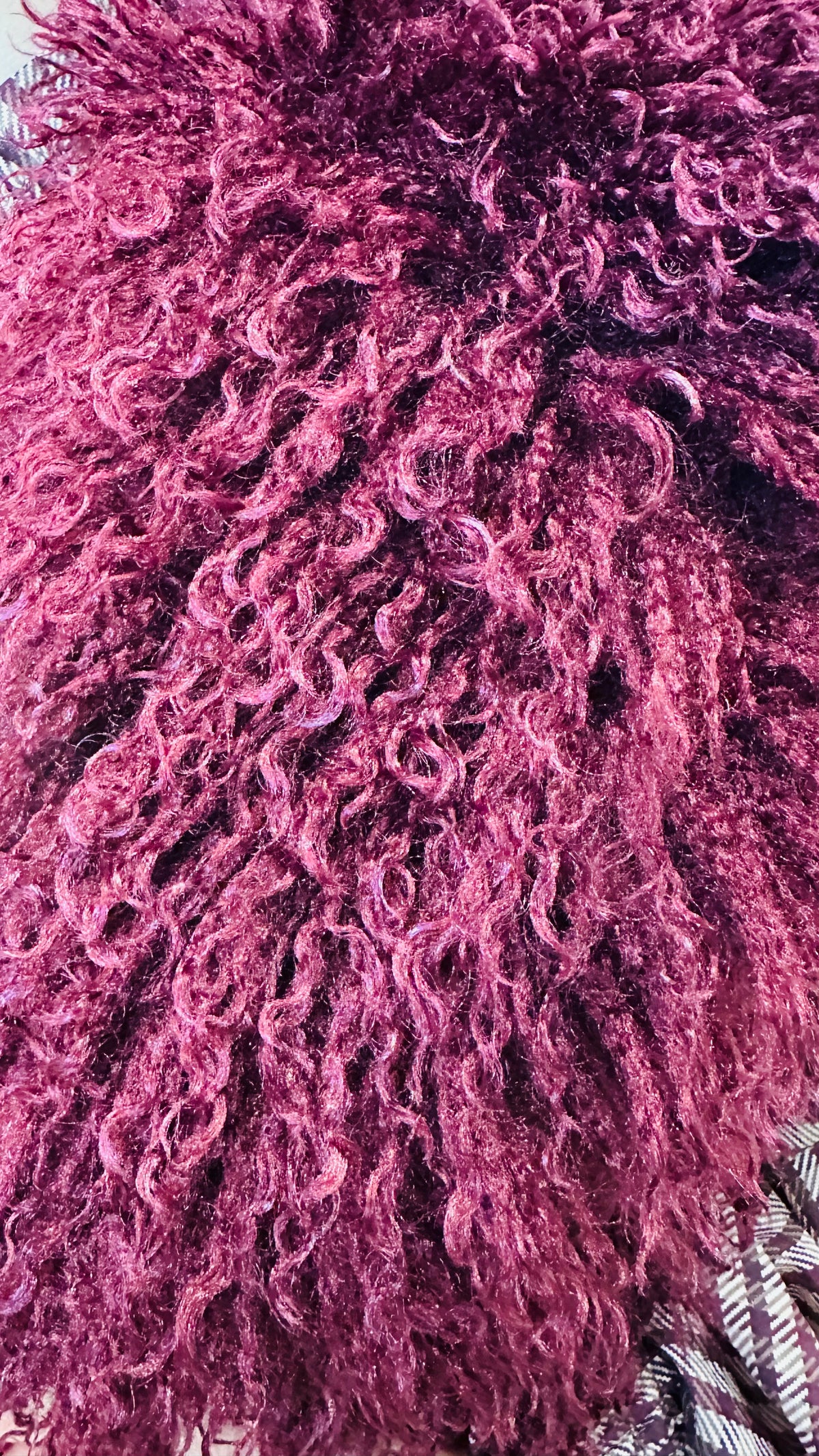 GILET TEDDY CURL