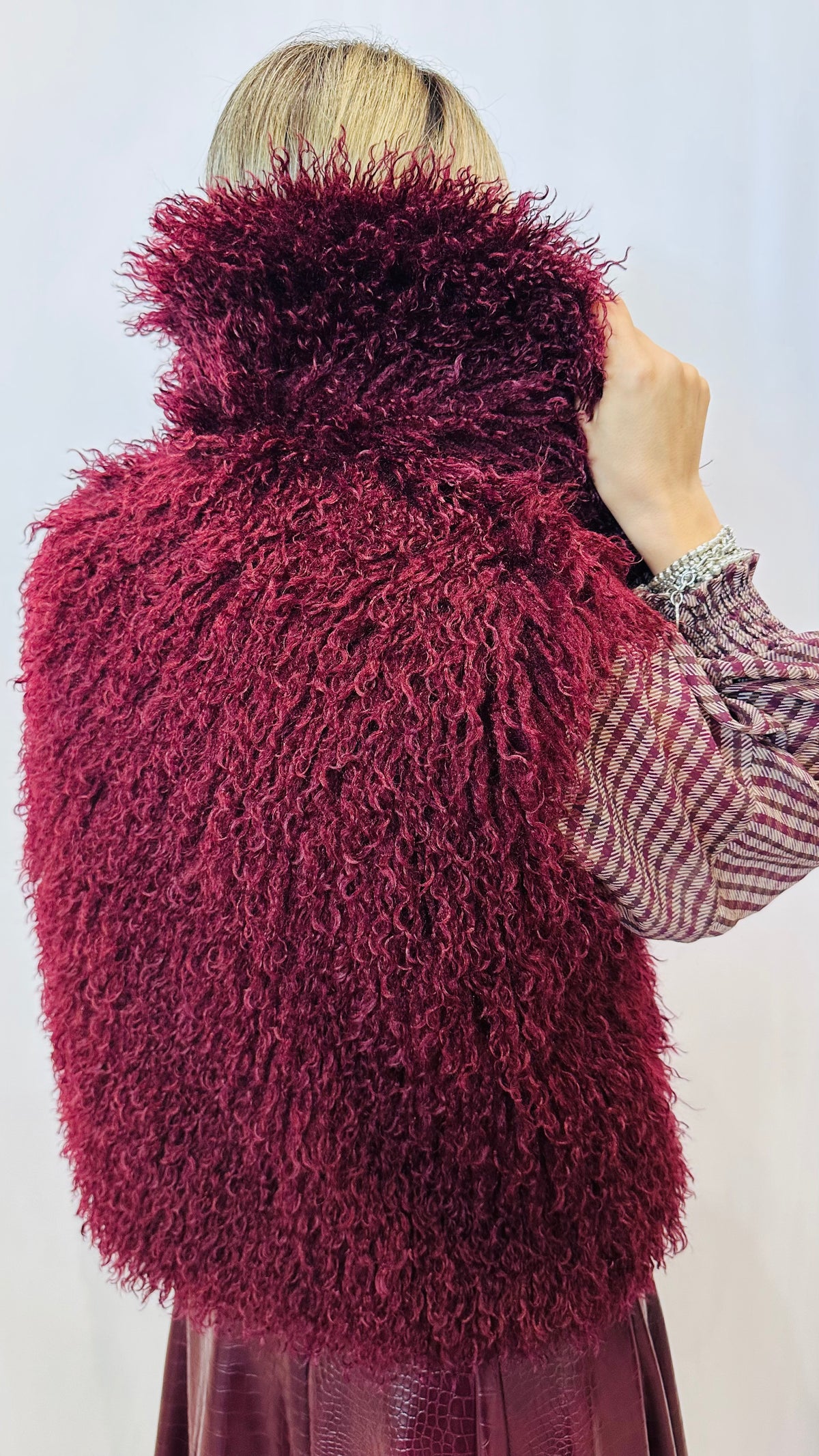 GILET TEDDY CURL