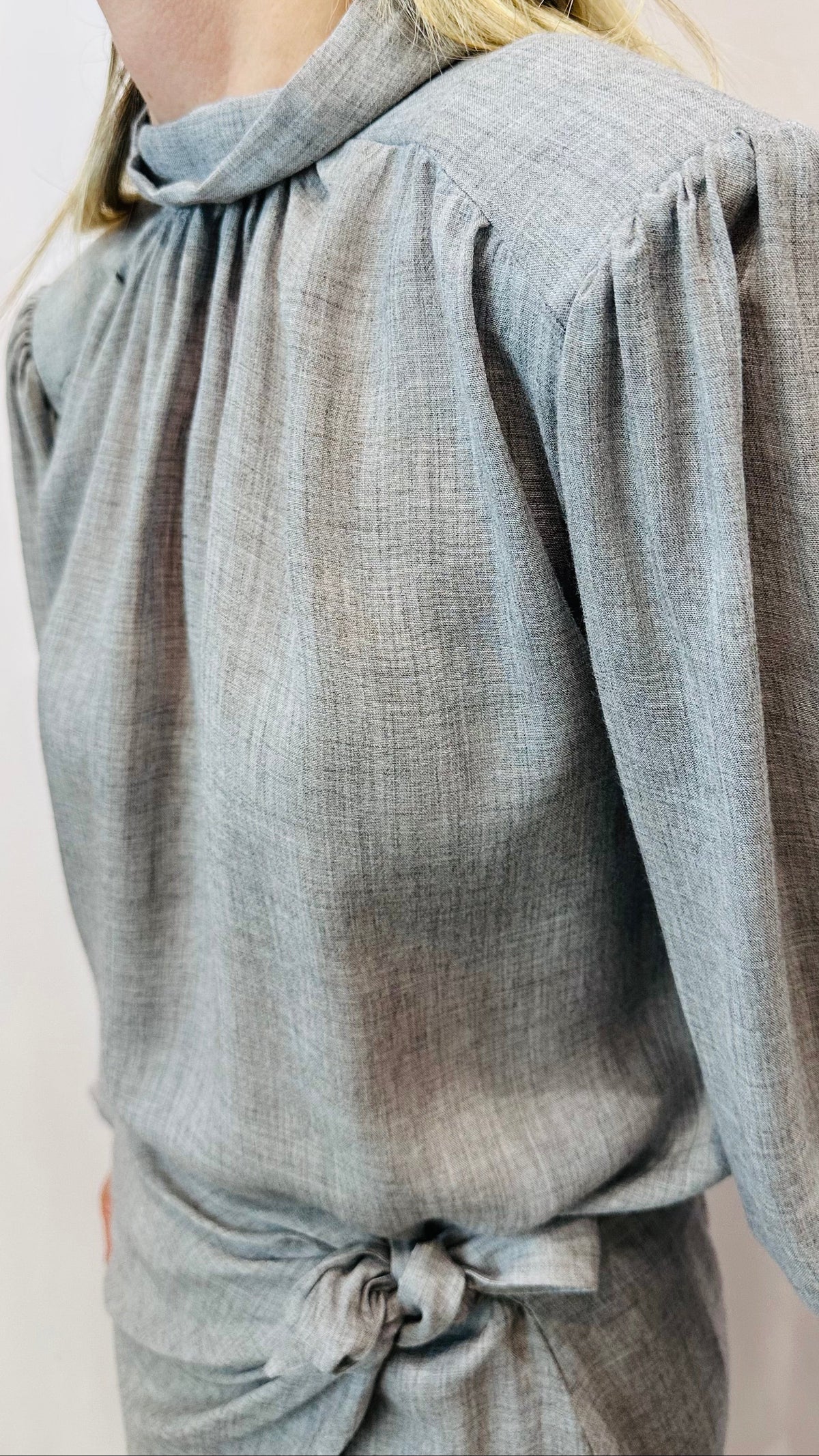 BLUSA VELVET MÉLANGE