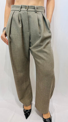 PANTALONE SARTORIALE GRIGIO TORTORA