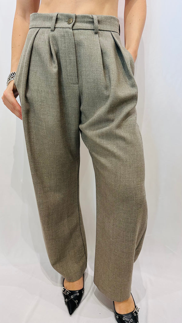 PANTALONE SARTORIALE GRIGIO TORTORA