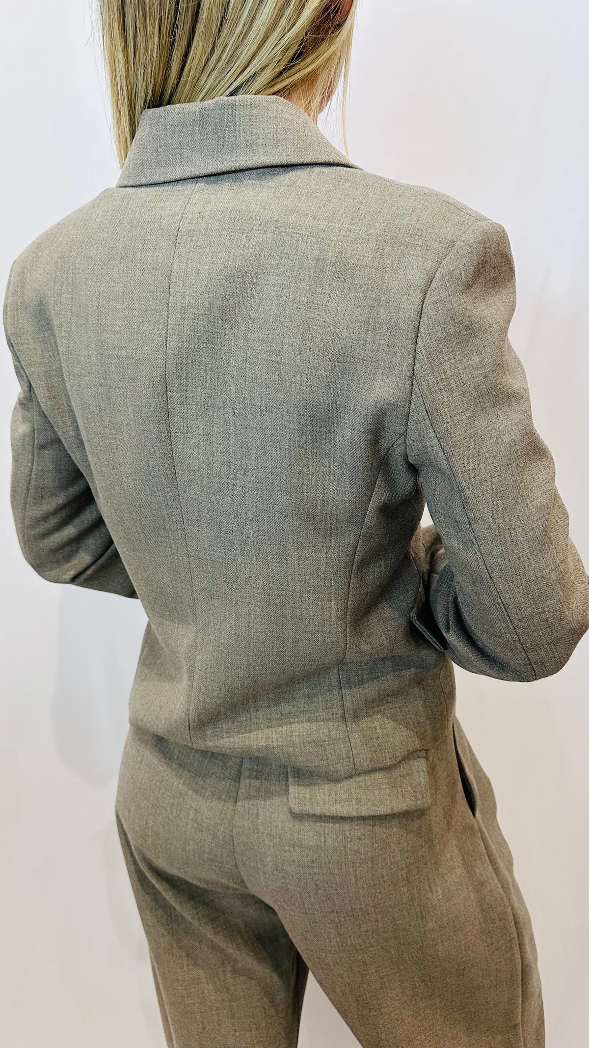 BLAZER SARTORIALE GRIGIO TORTORA