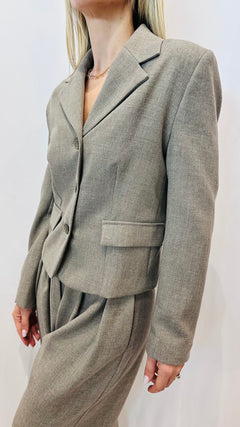 BLAZER SARTORIALE GRIGIO TORTORA