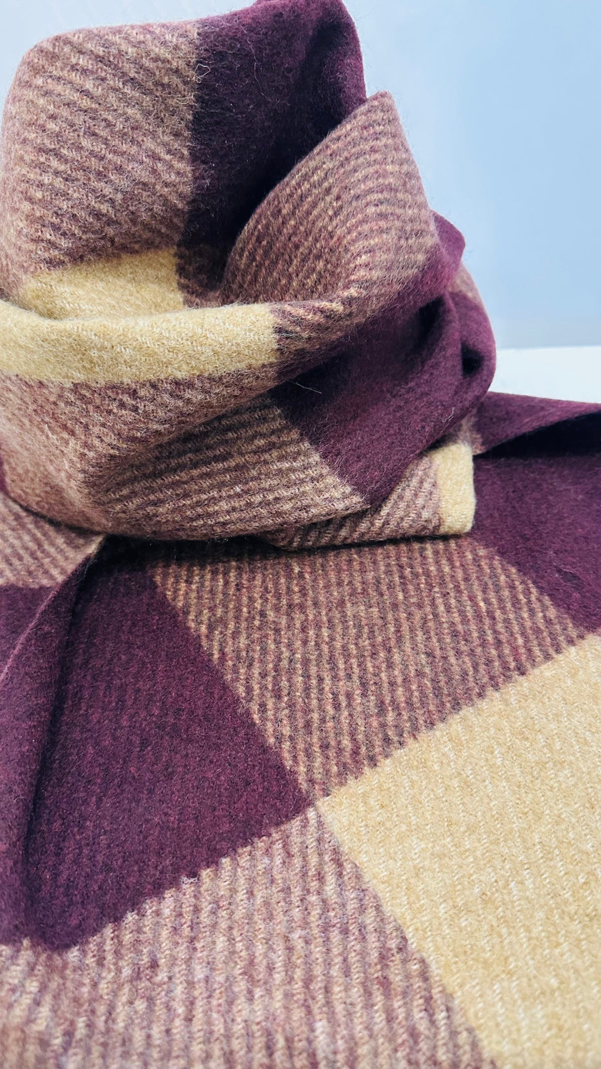 SCIARPA SOFT BORDEAUX