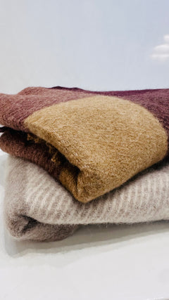 SCIARPA SOFT BORDEAUX