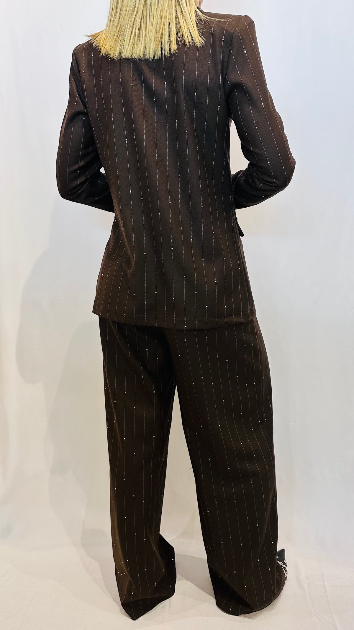 PANTALONE GESSATO LUMIÈR
