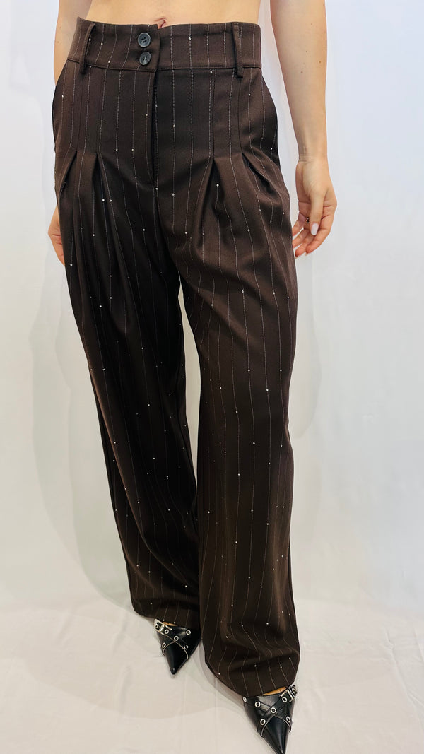 PANTALONE GESSATO LUMIÈR