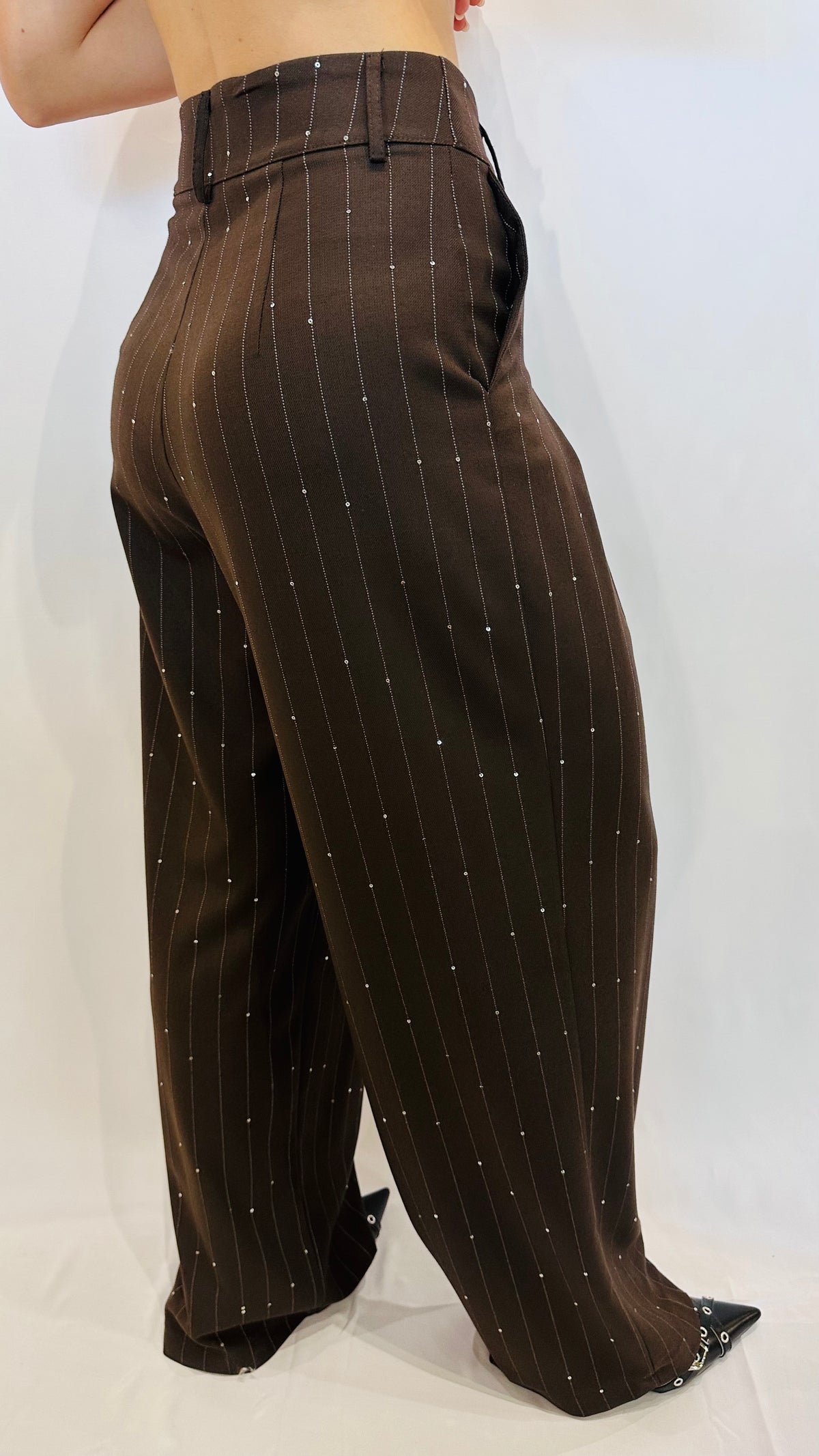 PANTALONE GESSATO LUMIÈR