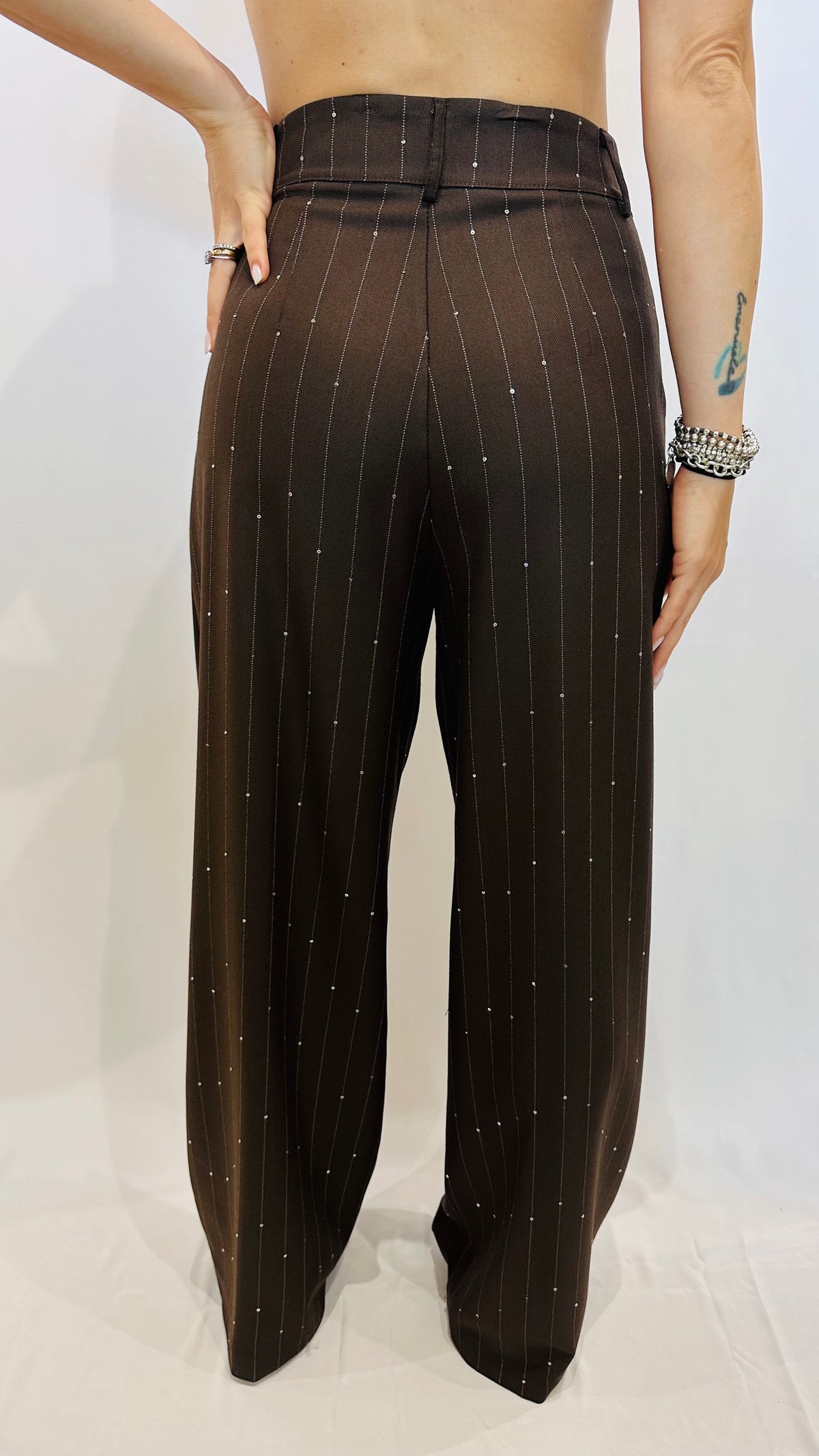 PANTALONE GESSATO LUMIÈR