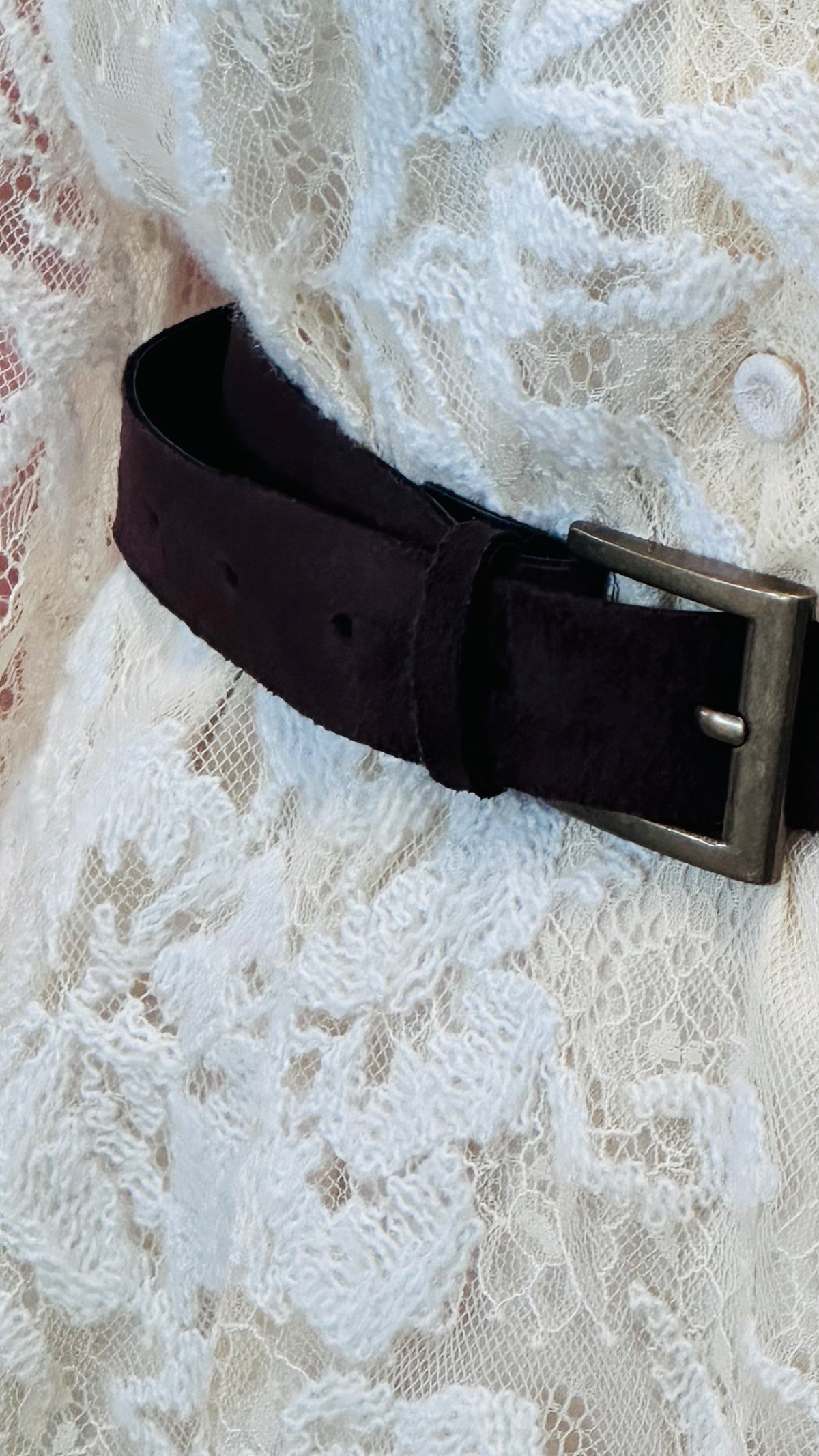 ABITO CHANTILLY PIZZO AVORIO