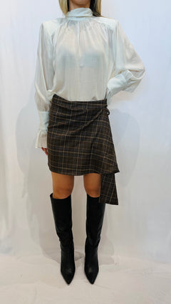 GONNA TARTAN BROWN
