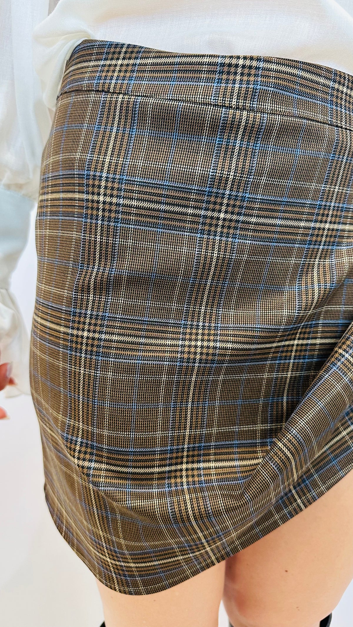 GONNA TARTAN BROWN