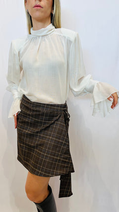 BLUSA VELVET WHITE