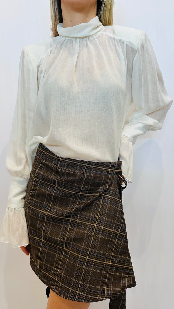 BLUSA VELVET WHITE