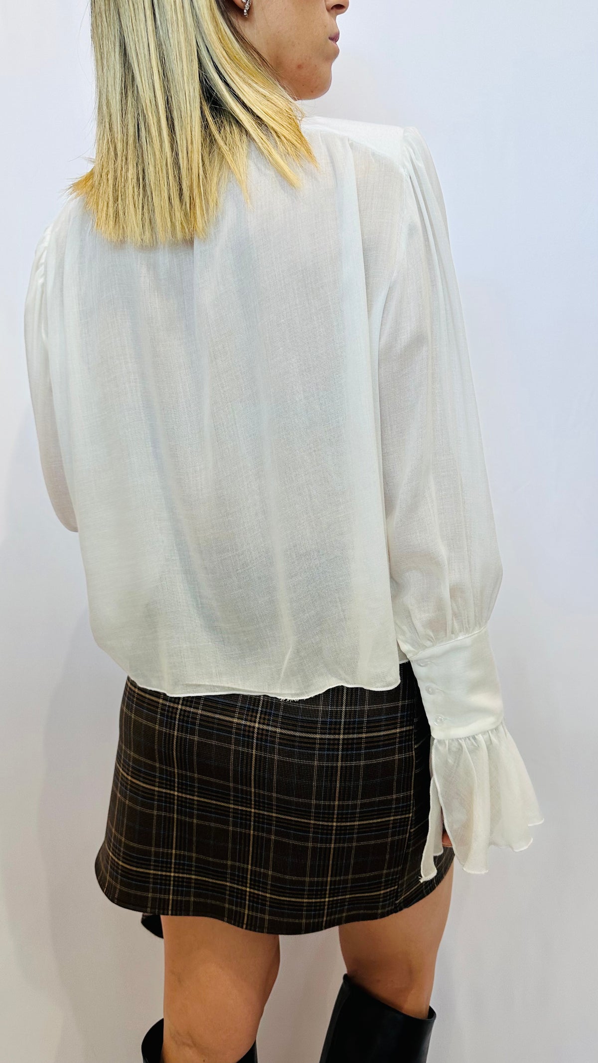 BLUSA VELVET WHITE
