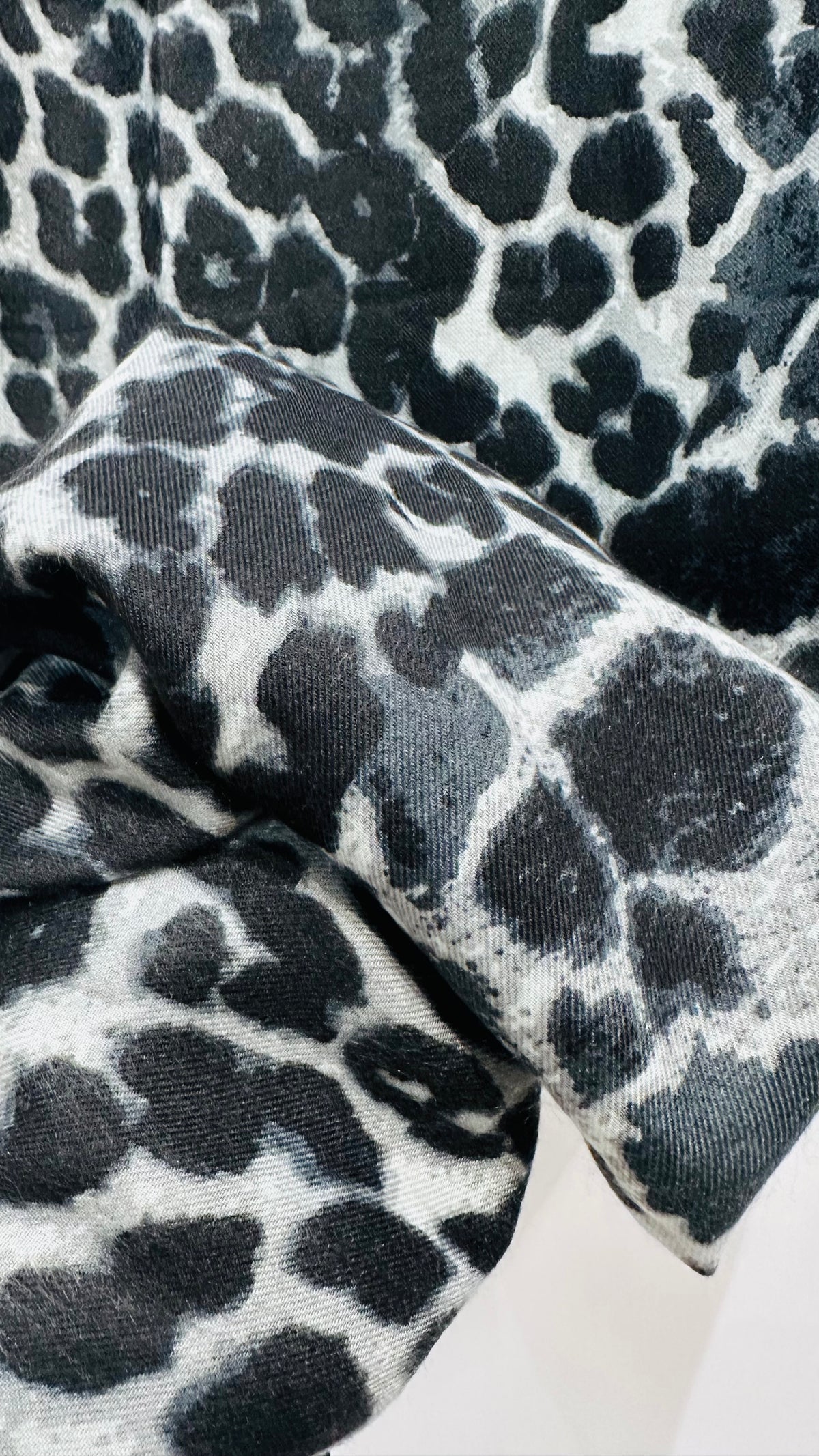 SCIARPA ANIMALIER NERA