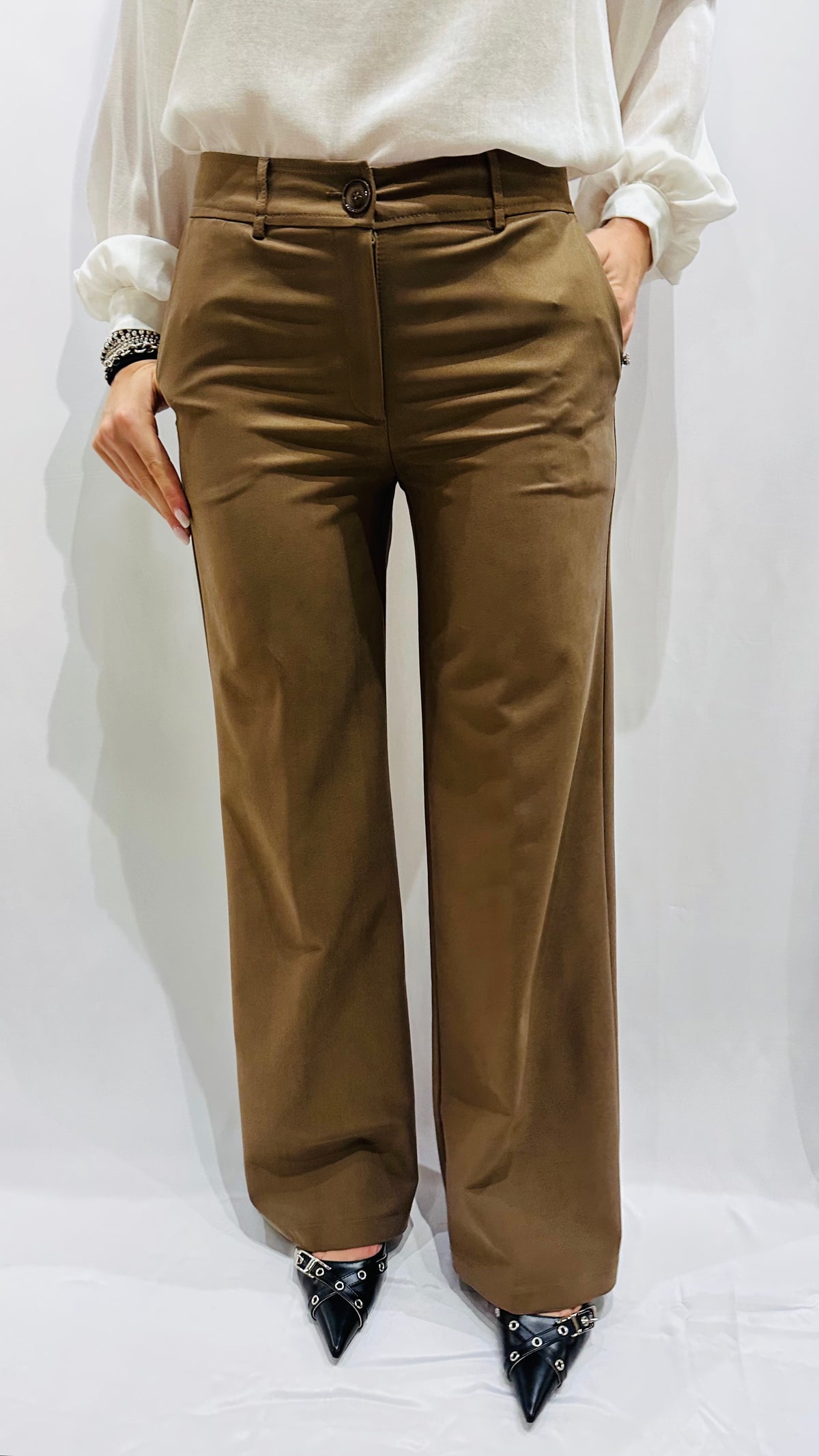 PANTALONE TABACCO