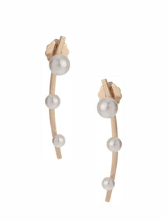 ORECCHINI LUNA DI PERLE